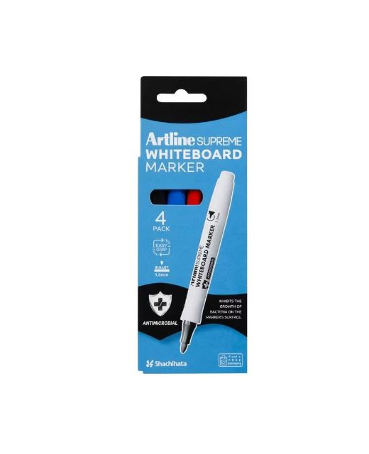 Whiteboard Marker Artline Supreme 4 Pack