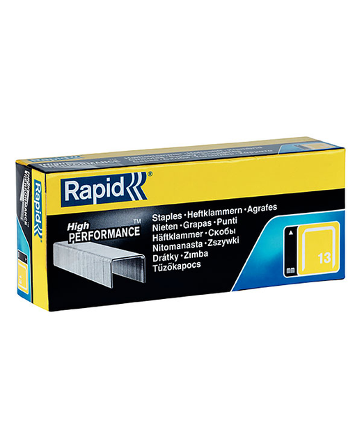 STAPLES RAPID 13/10MM BX 5000