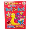 STICKER AND COLOUR FUN DOT TO DOT CREEPY CRAWLIES