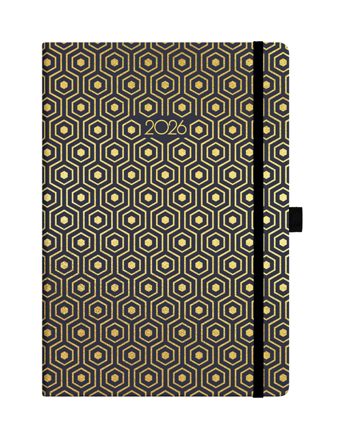 Collins Diary A51 Foil Geometric 2026
