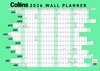 WALLPLANNER 2026  COLLINS A2 LAMINATED EVEN YEAR