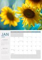 Collins Rosebank Wall Calendar A4 NZ Floral 2026 even year