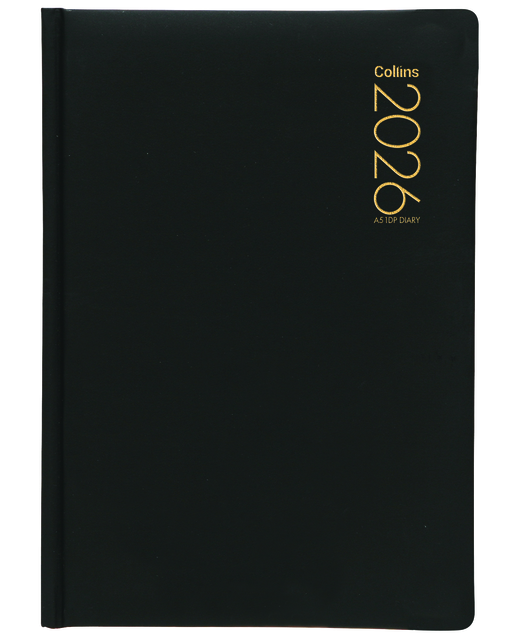 DIARY 2026 Collins Diary A51DP Black Even Year