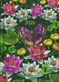 DIARY 2026 Collins A51 Beautiful Blooms Day to Page Diary Even Year