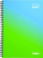 DIARY 2026 Collins Diary A51 Vivid Wiro Hardcover Even Year