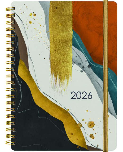 DIARY 2026 COLLINS A51 CONTEMPOARY ART EVEN YEAR