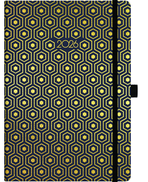 DIARY 2026 COLLINS A53 FOIL GEOMETRIC EVEN YEAR