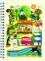 DIARY 2026 Collins Diary A53 Cities Wiro PP With Note Pad Even Year