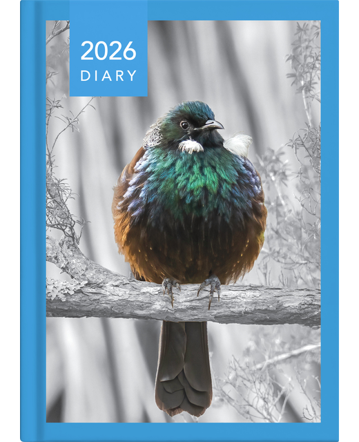 DIARY 2026 Collins A53 NZ Birds Week to View Diary Even Year
