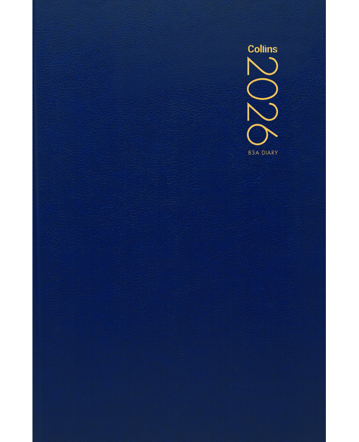 DIARY 2026 Collins Diary 83A Navy Even Year