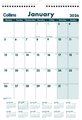 CALENDAR 2026 COLLINS A3 MTV LAMINATED