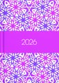 DIARY 2026 Collins Diary A63 Kaleidoscope Week To View Even Year