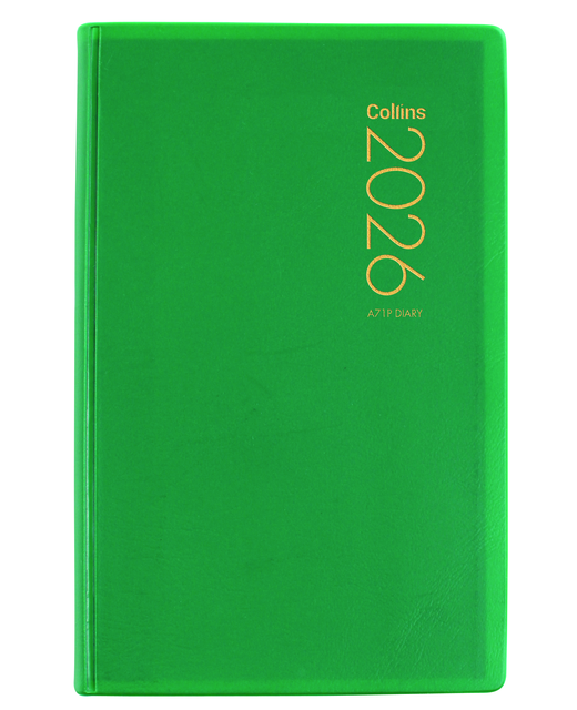 DIARY 2026 Collins Diary A71P Green Even Year