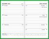 DIARY 2026 Collins Diary A73P Green Even Year