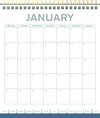 2026 DESK CALENDAR COLLINS NZ BAYS EVEN YEAR
