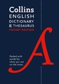 Collins Pocket English Dictionary and Thesaurus