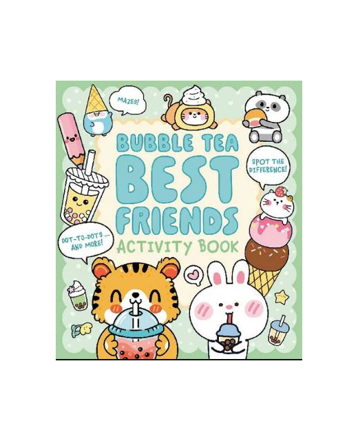 Bubble Tea Best Friends Activity Book