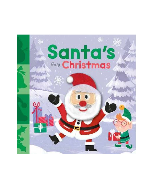 Santas Busy Christmas Finger Puppet