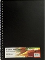 VISUAL ART DIARY A4 110GSM CARTRIDGE PAPER 120 PAGES