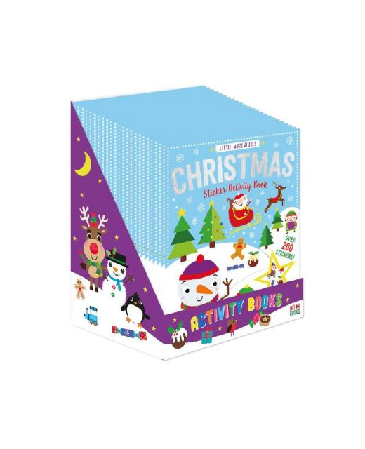 Little Adventures Christmas Sticker Activity Book