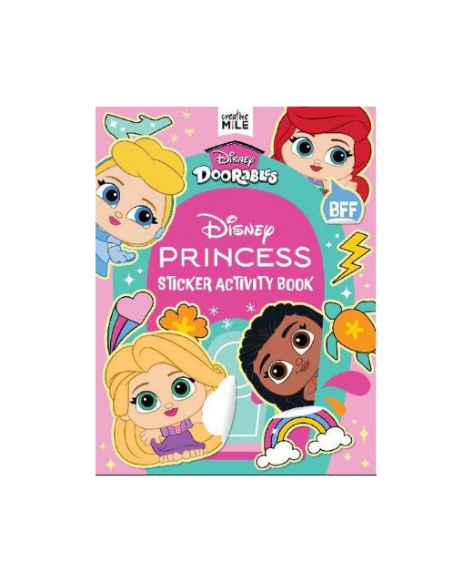Disney Princess Doorables Sticker Activity Book