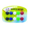 MAGNETIC BUTTONS QUARTET 20MM ASSORTED 10PK