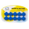 MAGNETIC BUTTONS QUARTET 30MM BLUE 10PK