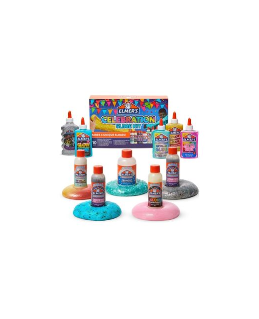 Elmer's Celebration Slime Kit Multicoloured