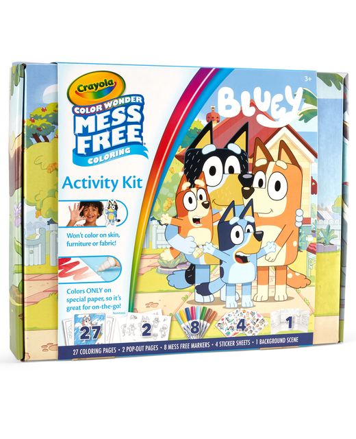 CRAYOLA COLOR WONDER ACTIVITY KIT BLUEY