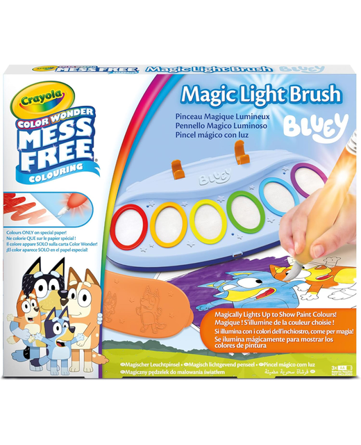 Crayola Color Wonder Magic Light Brush Bluey