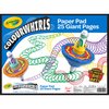 Crayola Colourwhirls Paper Pad 40cm x 30cm 25 Pages