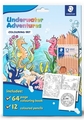 COLOURING BOOK SET UNDERWATER ADVENTURES