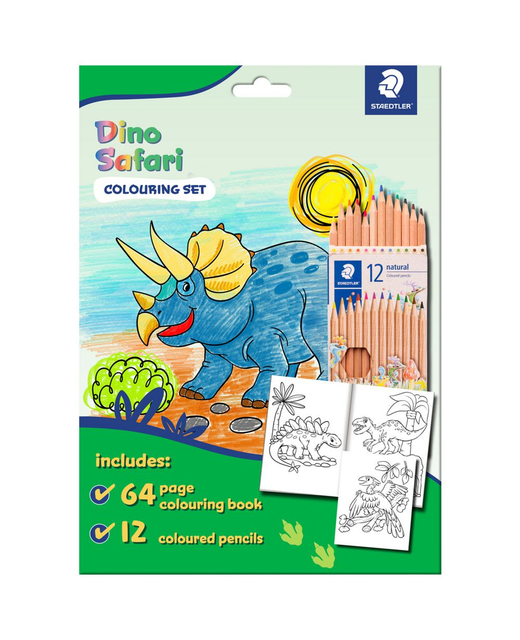 STAEDTLER COLOURING SET DINO SAFARI