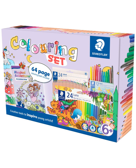 STAEDTLER MAGICAL ADVENTURES COLOURING SET