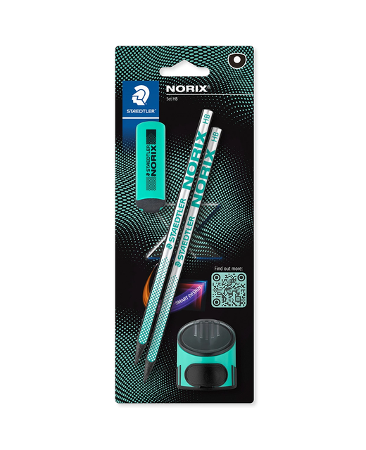 Pencil HB Set Norix Green
