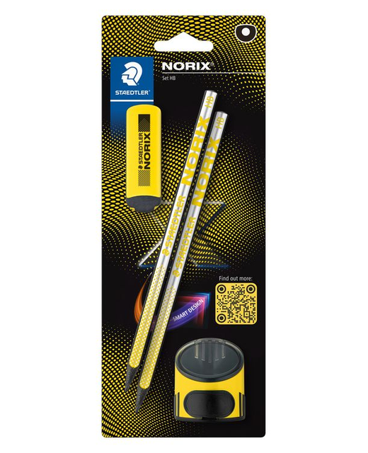 PENCIL NORIX HB SET YELLOW