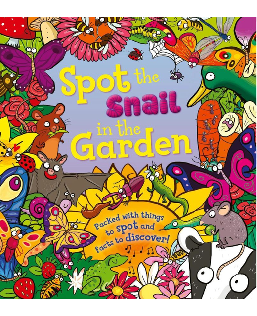 SPOT THE SNAIL IN THE GARDEN