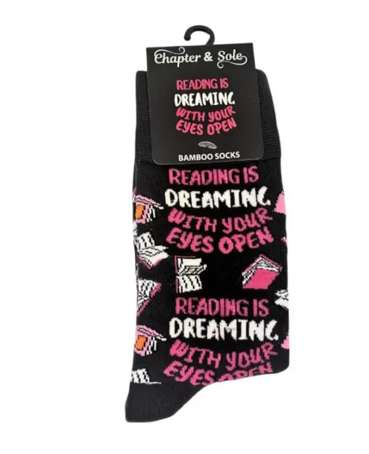 Chapter & Sole - Reading is Dreaming With Your Eyes Open