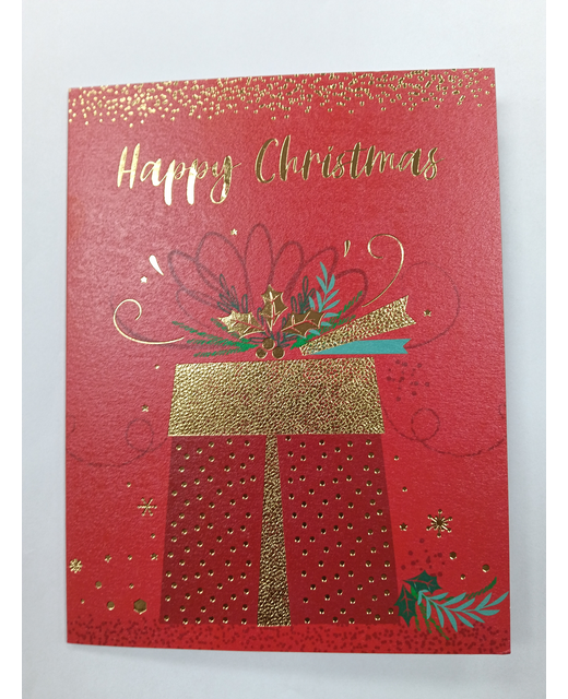 CLASSIC CHRISTMAS CARD PRESENT