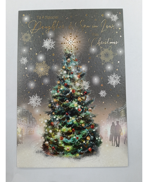 CARDS TO A SPECIAL DAUGHTER & SON IN LAW THIS XMAS