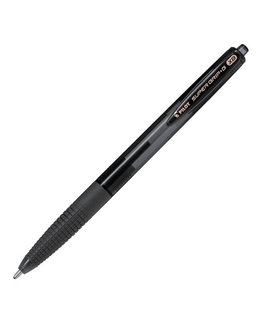 PEN PILOT SUPER GRIP G RETRACTABLE EXTRA BROAD BLACK