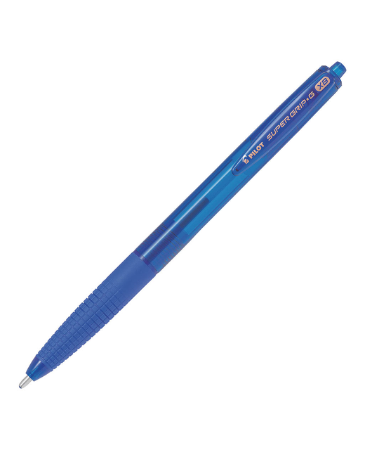 PEN PILOT SUPER GRIP G RETRACTABLE EXTRA BROAD BLUE