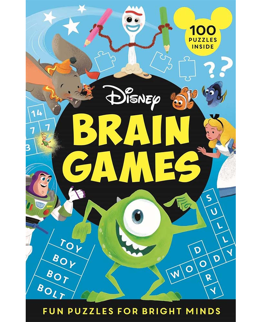 Disney Brain Games: Fun Puzzles For Bright Minds