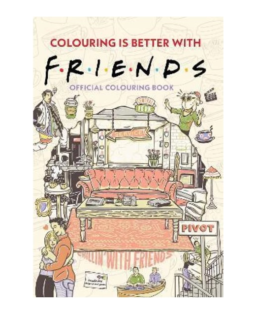 Friends: Adult Colouring Book