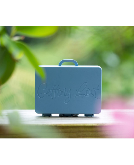 GETTING LOST SUITCASE TWILIGHT BLUE SKY