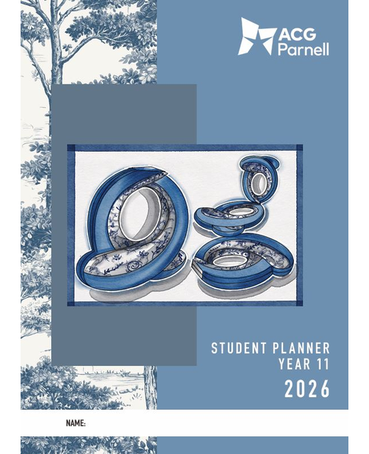 ACG PARNELL COLLEGE STUDENT PLANNER - YEAR 11 2026