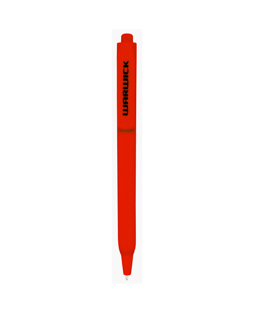 WARWICK RED TRI BARREL BALLPOINT PEN 1.0MM MEDIUM TIP