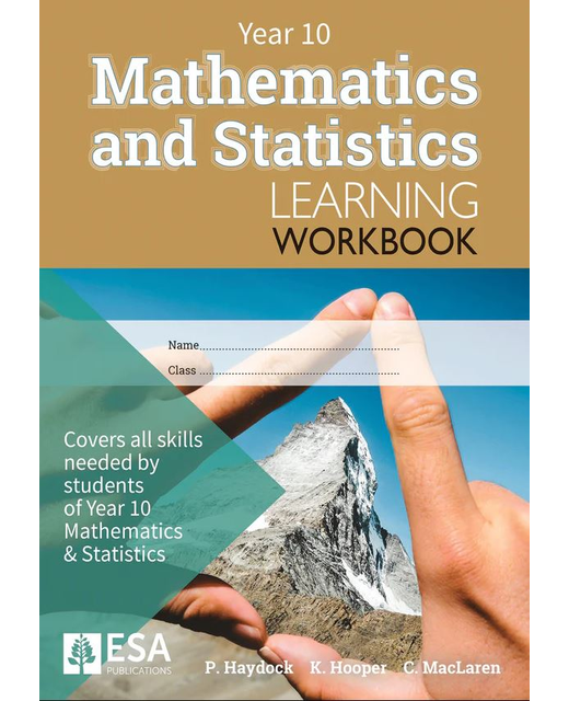 Year 10 Mathematics and Statistics Learning Workbook 2020 Edition
