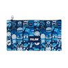 MILAN PENCIL CASE 340X170MM SCHOOL DAYS BLUE