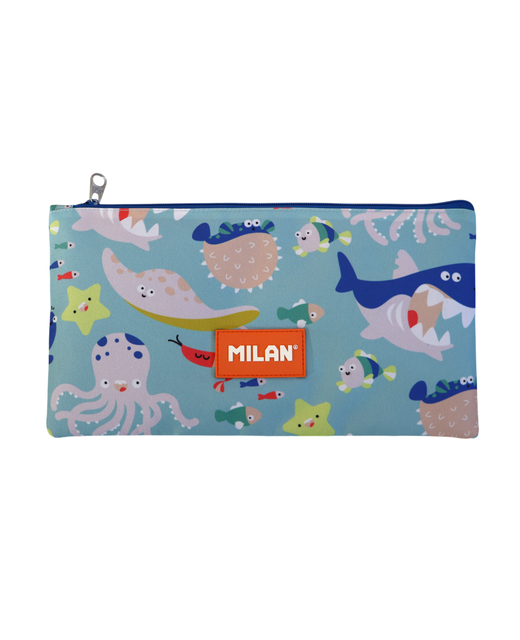 MILAN PENCIL CASE 340X170MM SEALIFE